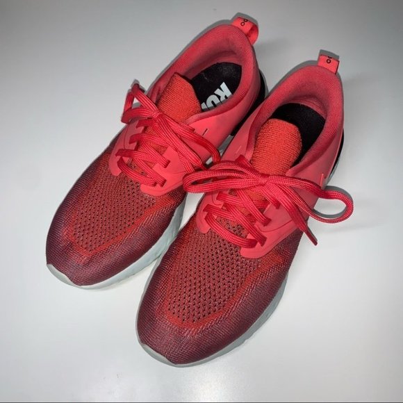 Nike Odyssey React 2 Flyknit Running  Shoes Women's Size 7 US Ember Red Sneakers - Picture 2 of 8